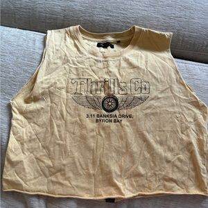 Muscle crop top size 6 Australian